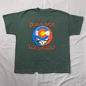 Boulder Steal Your Face Grateful Dead Graphic Tee
